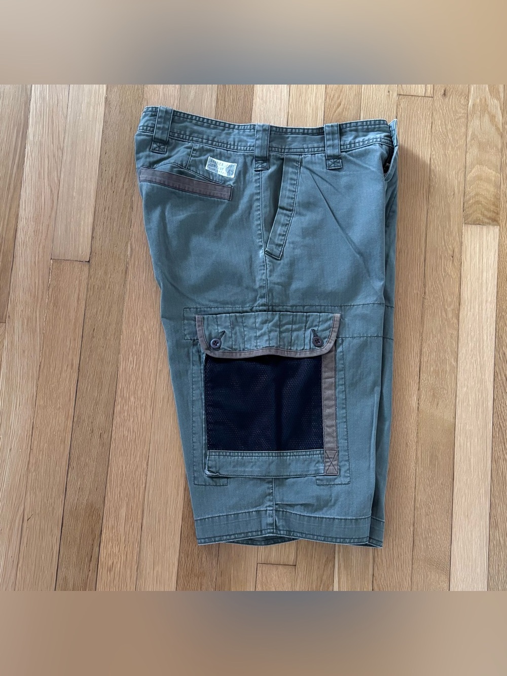 Vintage Nautica Cargo Shorts 30 Mens 32 Olive Baggy 90s Jorts Utility Skater